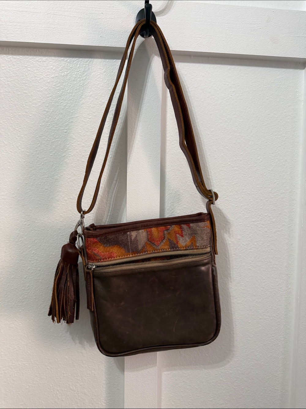 Consuela leather purse